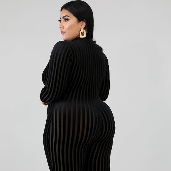 Plus Size Jumpsuit - Picture 3 of 3